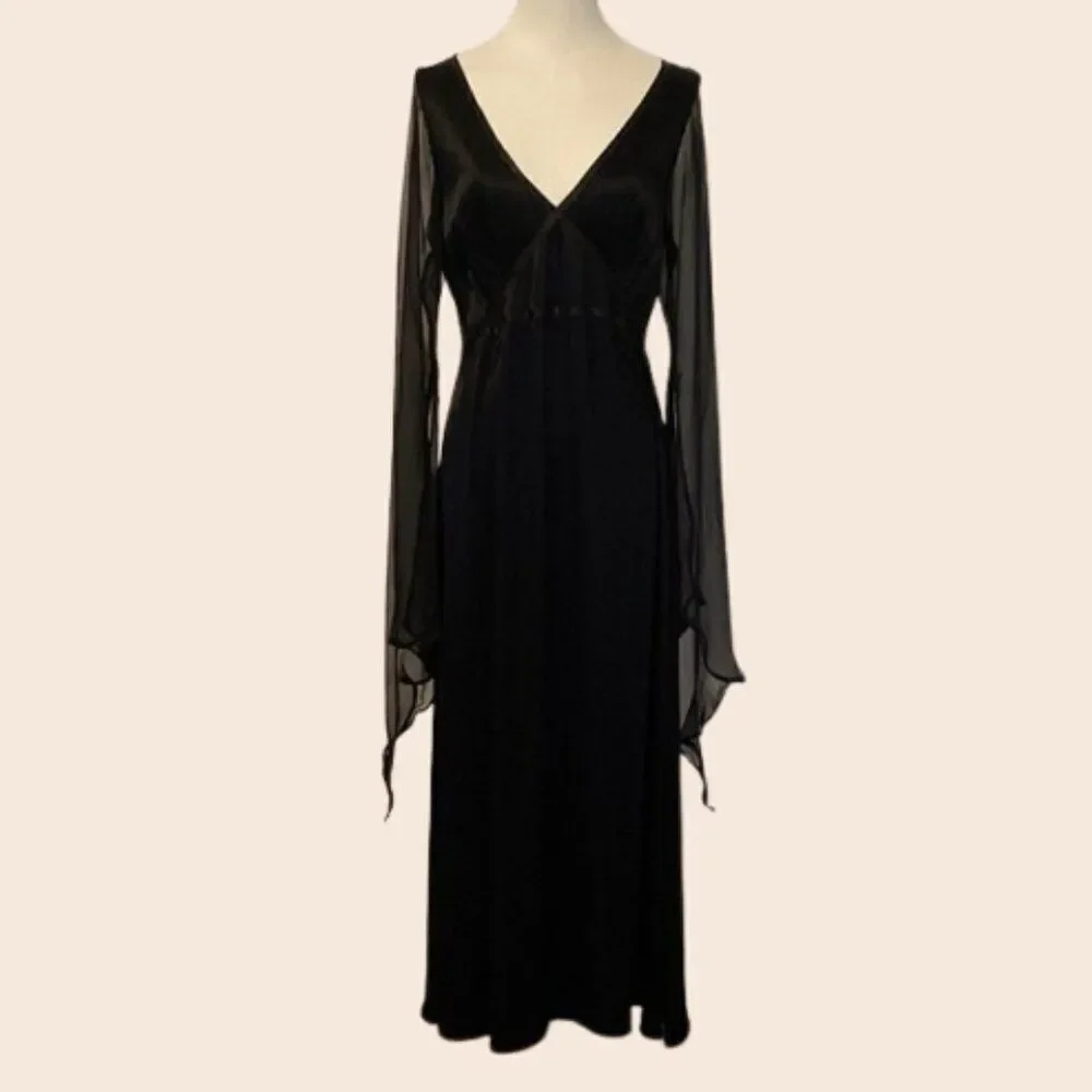 black witchy maxi dress Amazon.com: TSMNZMU Womens Goth Black Maxi Dreeses-Bat Sleeve V-Neck Slim Fit Fishtail-Lolita Witchy Dress for Halloween : Clothing, Shoes & Jewelry